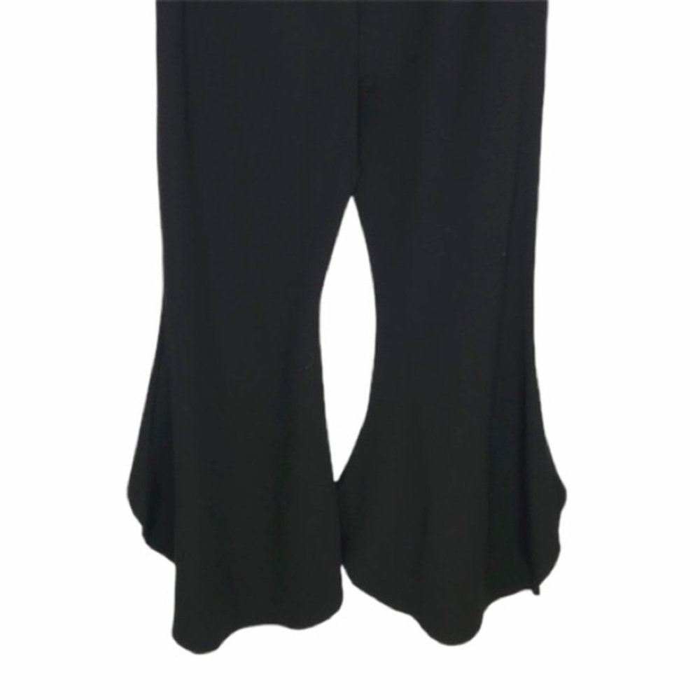 Hi Low Tulip Hem Side Zip Ponte Pant unique